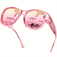 Pink Frame Polarized Pink Lens
