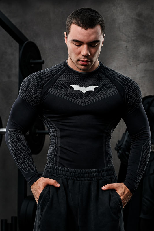 YLA Batman Compression Longsleeves