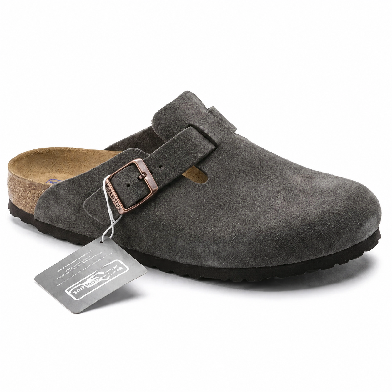 Boston Soft Footbed Suede Leather