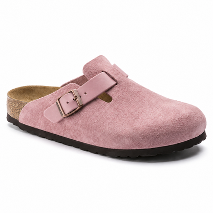 Boston Soft Footbed Suede Leather