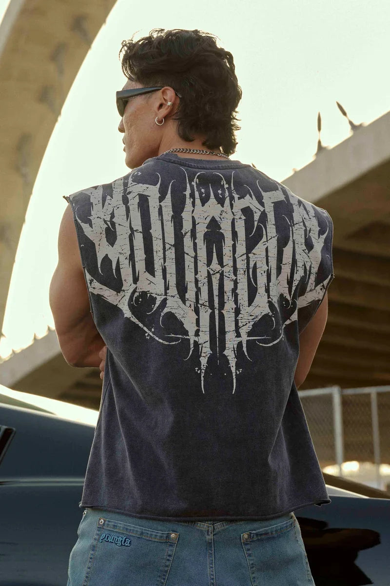 Anarchy Cropped Tanks