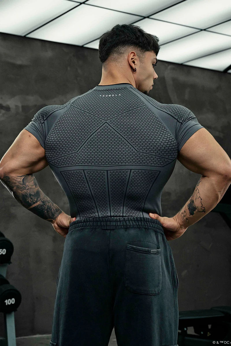 YLA-Batman Compression Tees