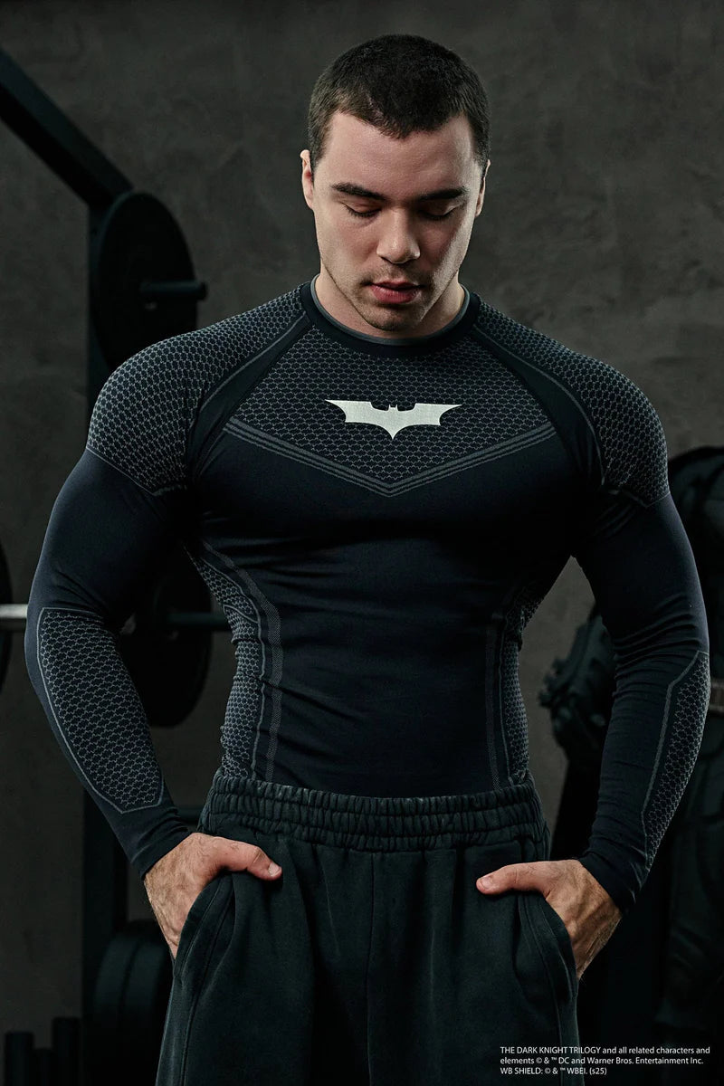 YLA-Batman Compression Longsleeves