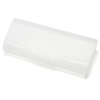 Large Matte White Case With Pad